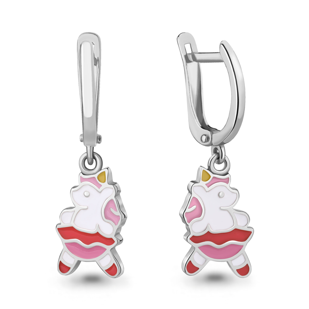 

Серьги из серебра с эмалью Aquamarine 34245_925_р, 34245_925_р