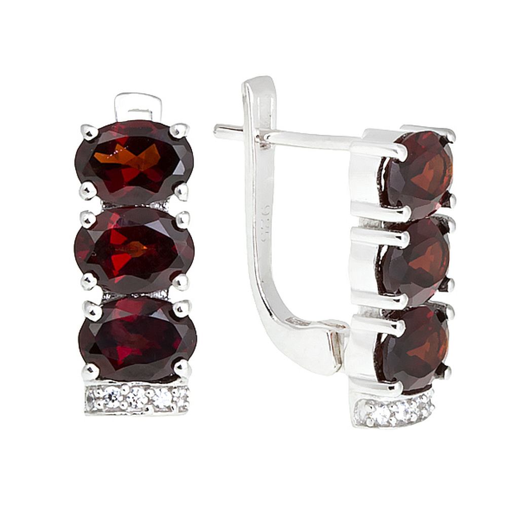 

Серьги из серебра с гранатом Balex Jewellery 2410931710, 2410931710
