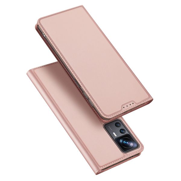 

Чехол книжка Dux Ducis для Xiaomi 12T/12T Pro, Skin Series розовое золото, Розовый, Xiaomi 12T, 12T Pro DD