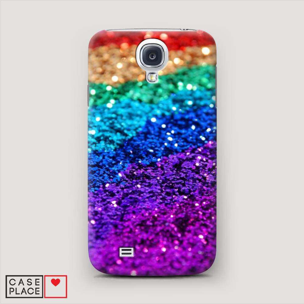 

Чехол Awog "Блестящая радуга рисунок" для Samsung Galaxy S4, 23920-2