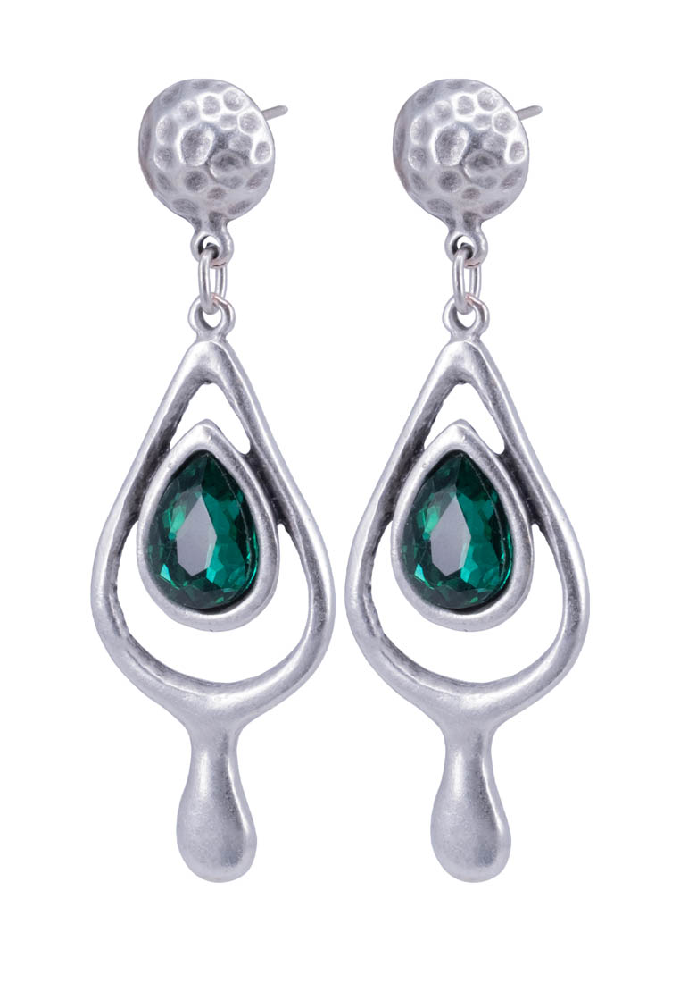 

Серьги из бижутерного сплава OTOKODESIGN 2-60048, стразы, 2-60048