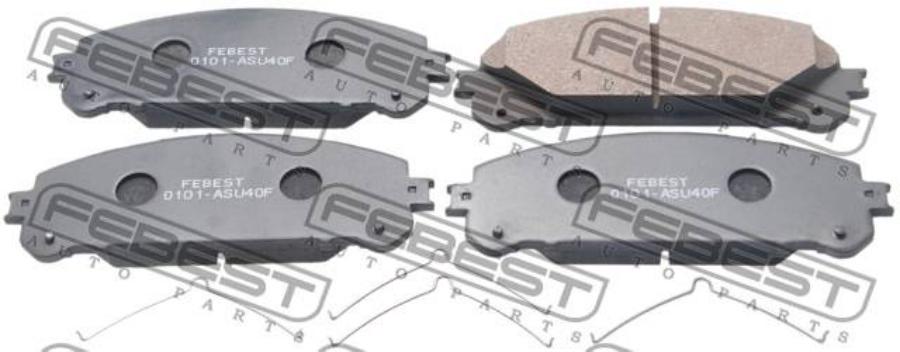 

Тормозные колодки Febest 0101ASU40F