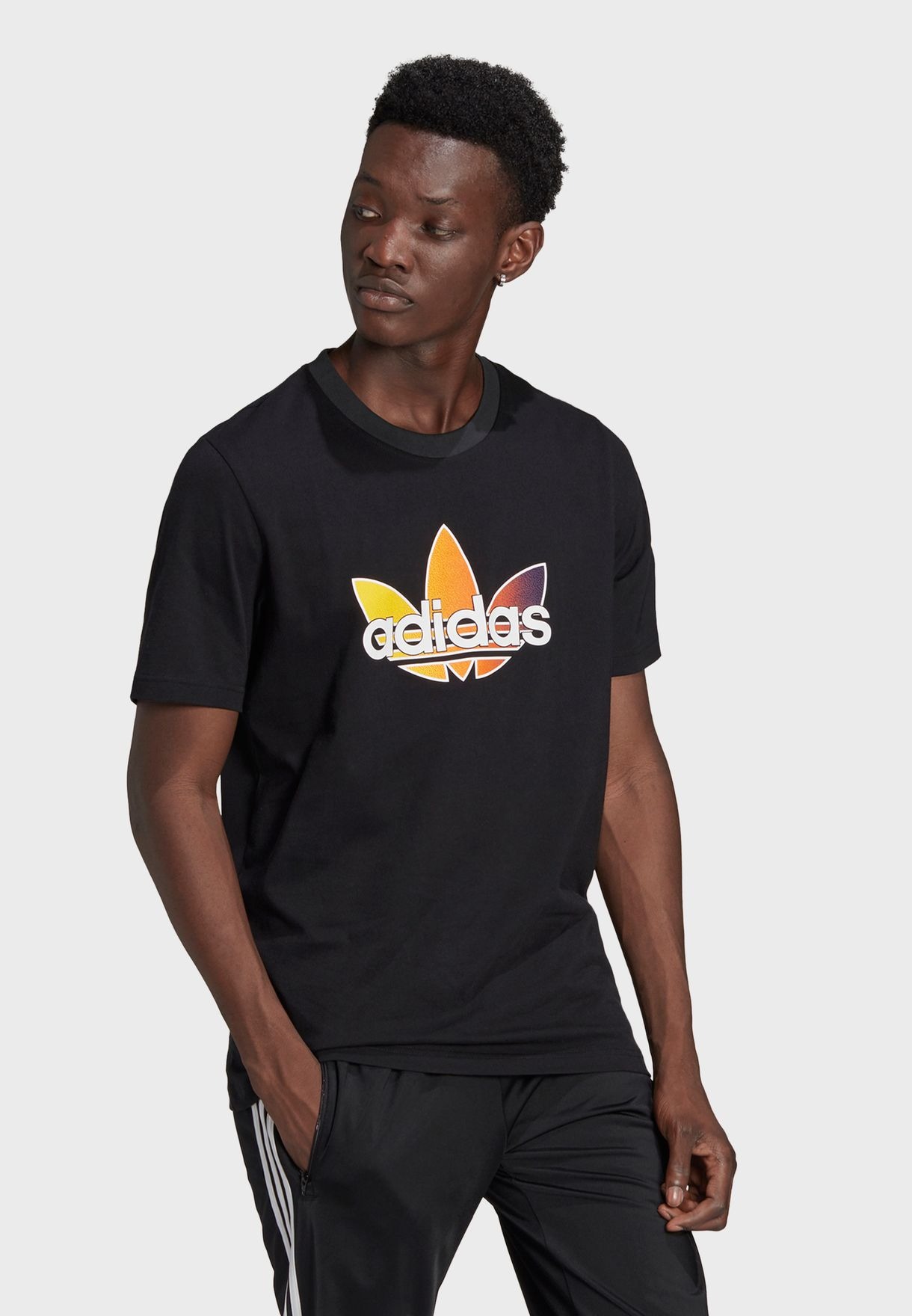 

Футболка мужская Adidas GN2441 черная M, GN2441