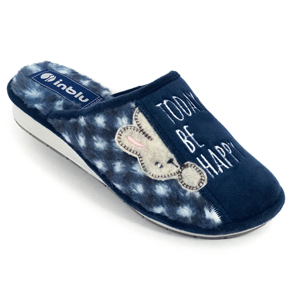 

Тапочки женские Inblu 411004558 синие 40 RU, Синий, 411004558