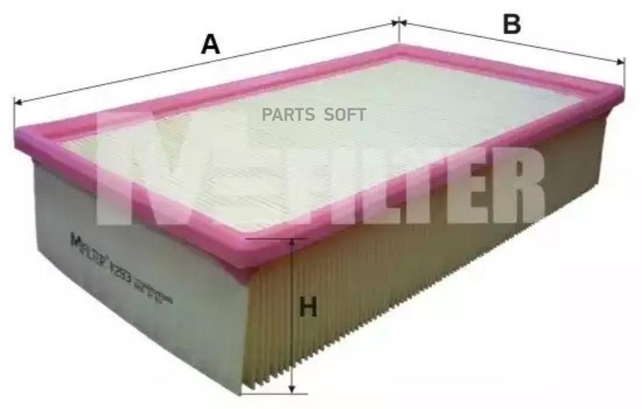

Воздушный Фильтр MFILTER K293