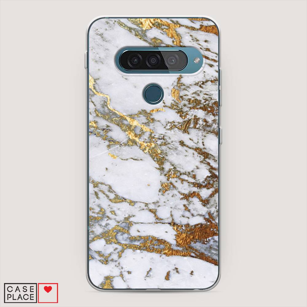 

Чехол Awog "Белый мрамор" для LG G8s ThinQ, 84050-3