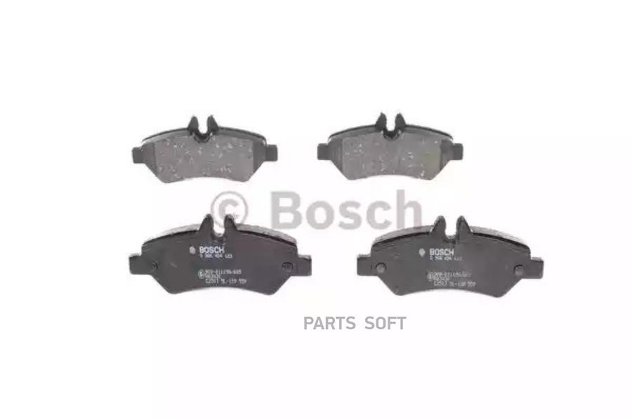 

Тормозные колодки Bosch задние дисковые Premium 1 986494123