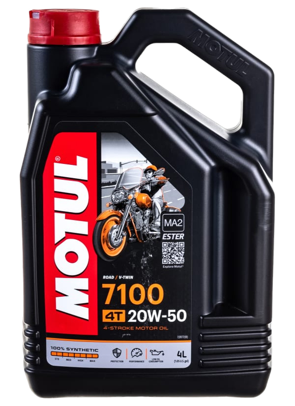 

Масло Моторное Motul 7100 4T 20W-50 Синтетическое 4 Л 112123