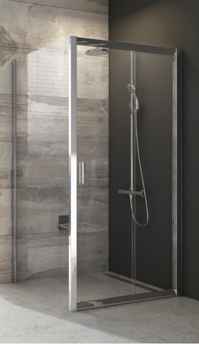 

Душевой уголок Ravak Blix BLDP2/BLPS 110x80 блестящий Transparent