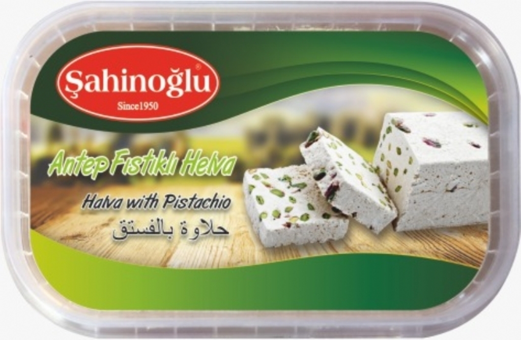 

Халва SAHINOGLU кунжутная с фисташкой 250 г