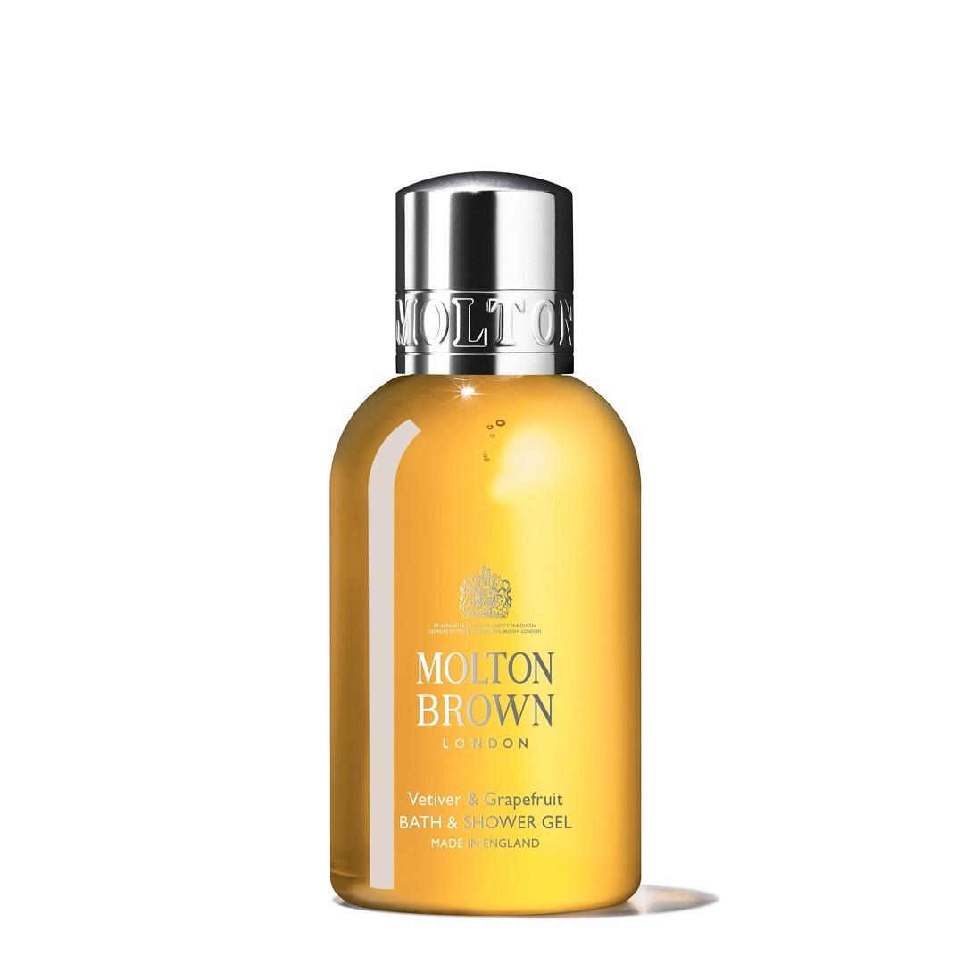 фото Гель для душа и ванны molton brown vetiver & grapefruit 100мл