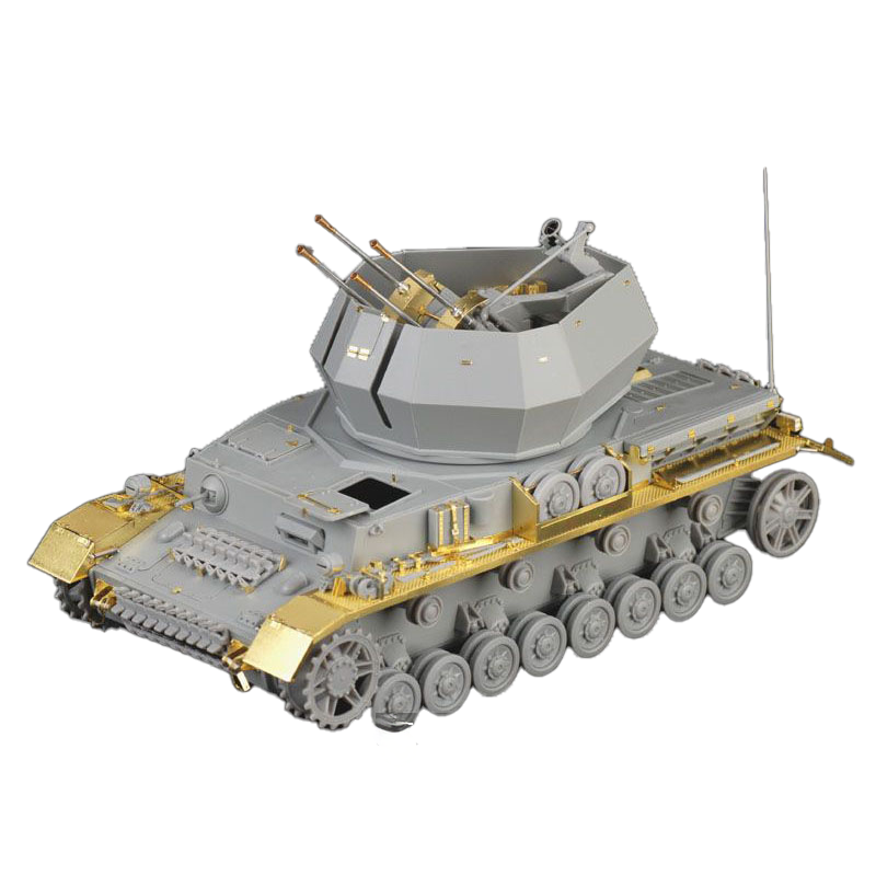 

Фототравление Voyager Model 1/35 для 20mm Flakpanzer IV Wirbelwind Dragon PE35329, Однотонный