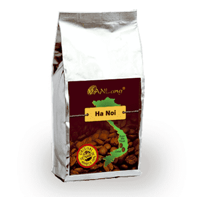

Кофе в зернах "Ханой" 100% Арабика, 250 г (Vanlang, Ha Noi)