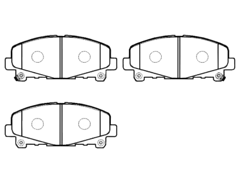 

Колодки тормозные дисковые передн передн. HONDA: Accord(EUR) 08- () 1шт HSB HP9930