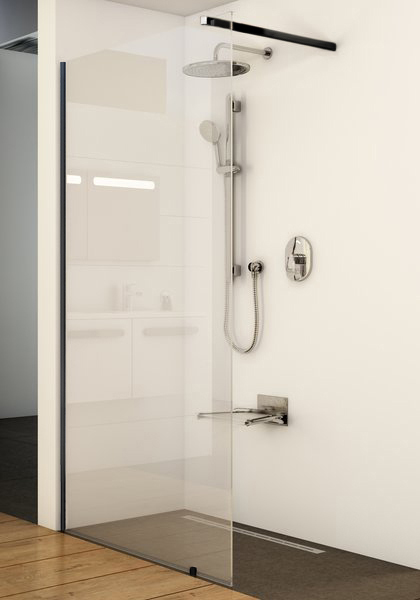 

Душевая перегородка Ravak Walk-In Wall 110 черная
