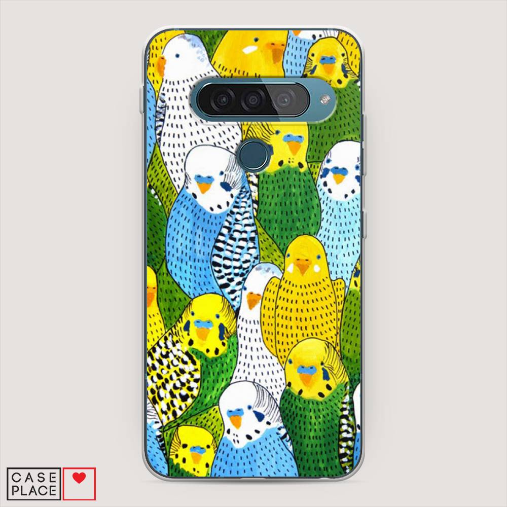 

Чехол Awog "Попугаи" для LG G8s ThinQ, 84050-1