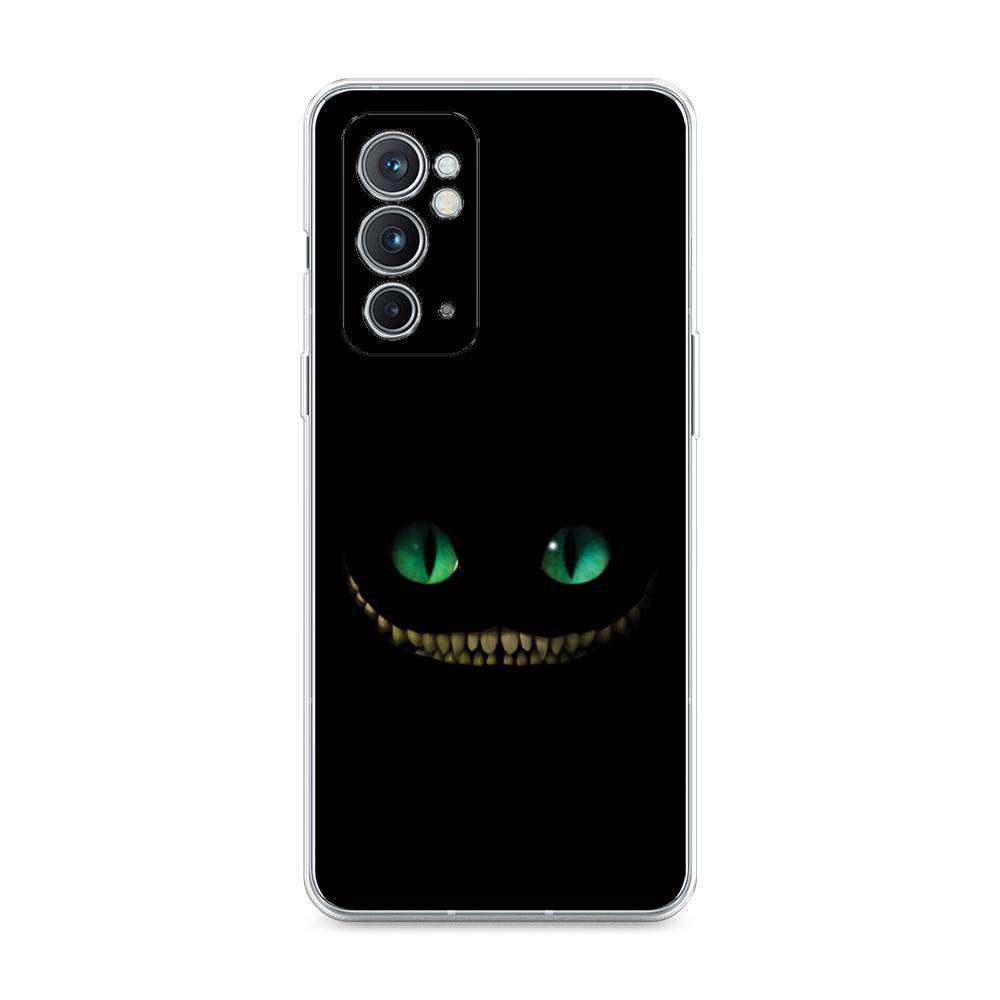 

Чехол Awog на OnePlus 9RT / ВанПлас 9RT "Зеленоглазый чеширский кот", Черный, 152050-10