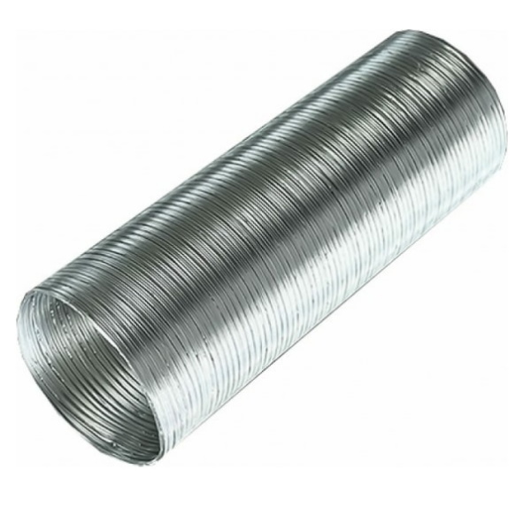 Воздуховод вентиляционый алюминий, диаметр 150 мм, гофрированный, 1.5 м, Event