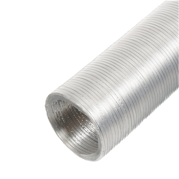 Воздуховод вентиляционый алюминий, диаметр 110 мм, гофрированный, 3 м, Viento, 110ВА