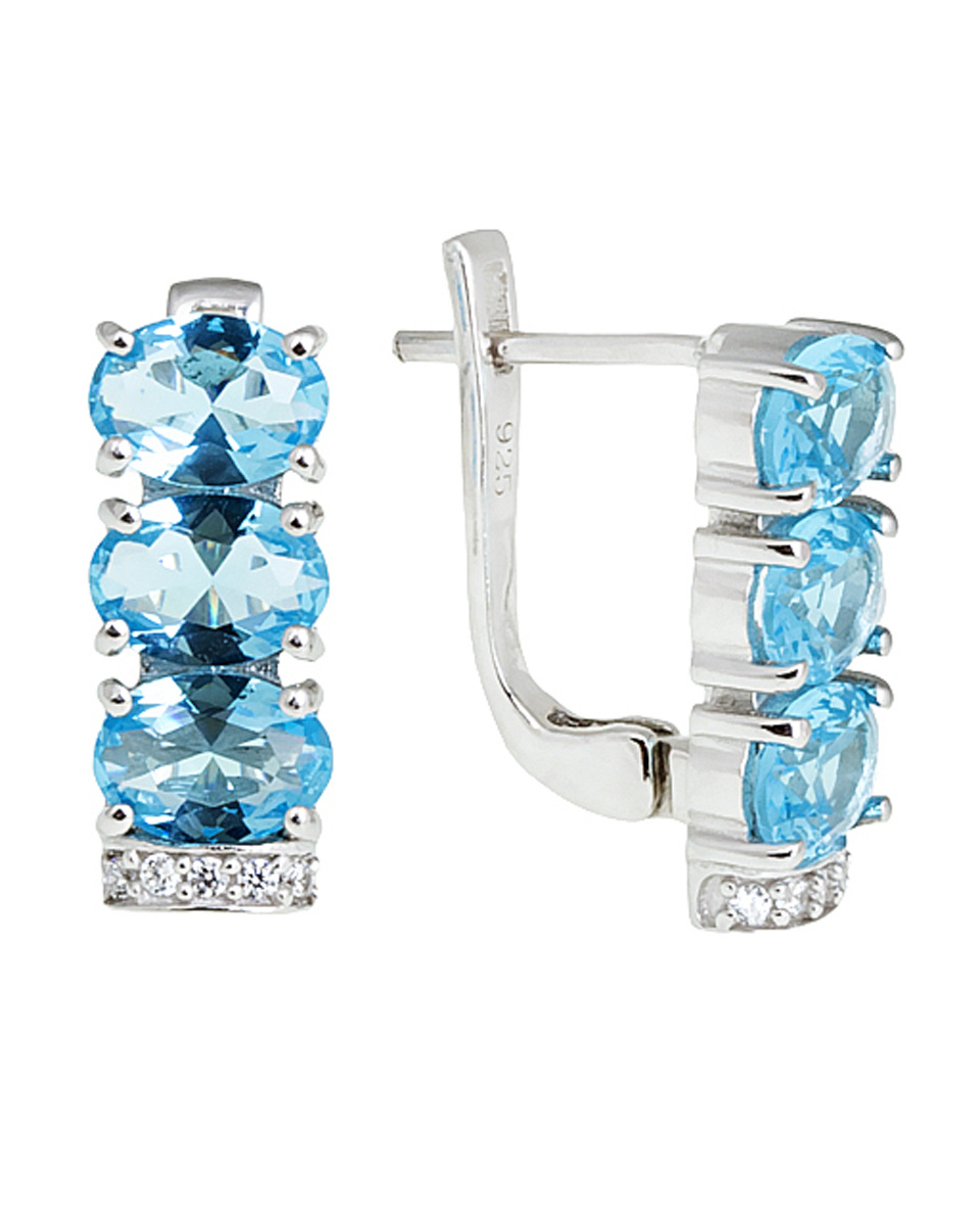 

Серьги из серебра с топазом Balex Jewellery 2410931709, 2410931709