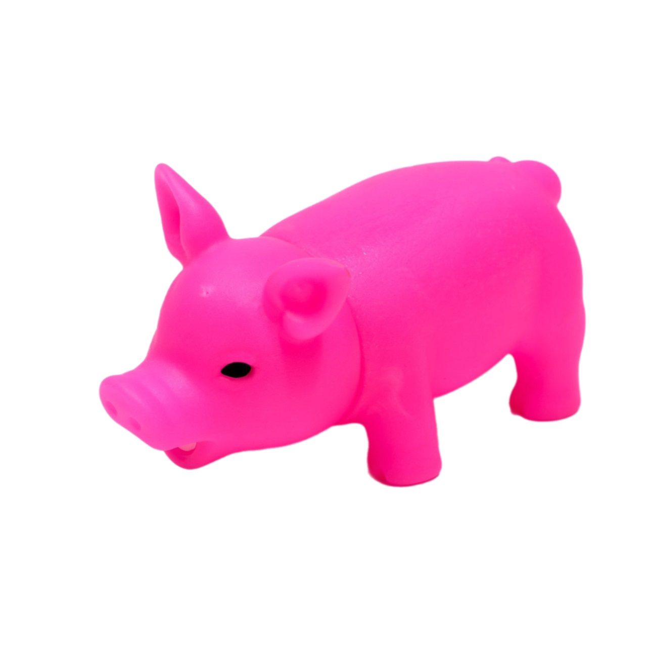 

Игрушка пищащая для собак Маленький поросенок , 9 см, розовая