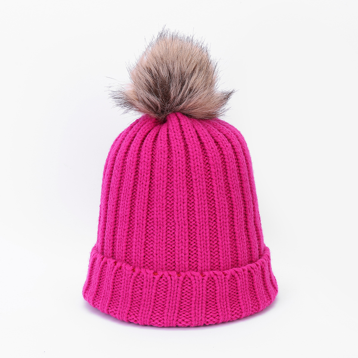 

Шапка женская WASABI TREND WH-00013 фуксия, Розовый, WH-00013