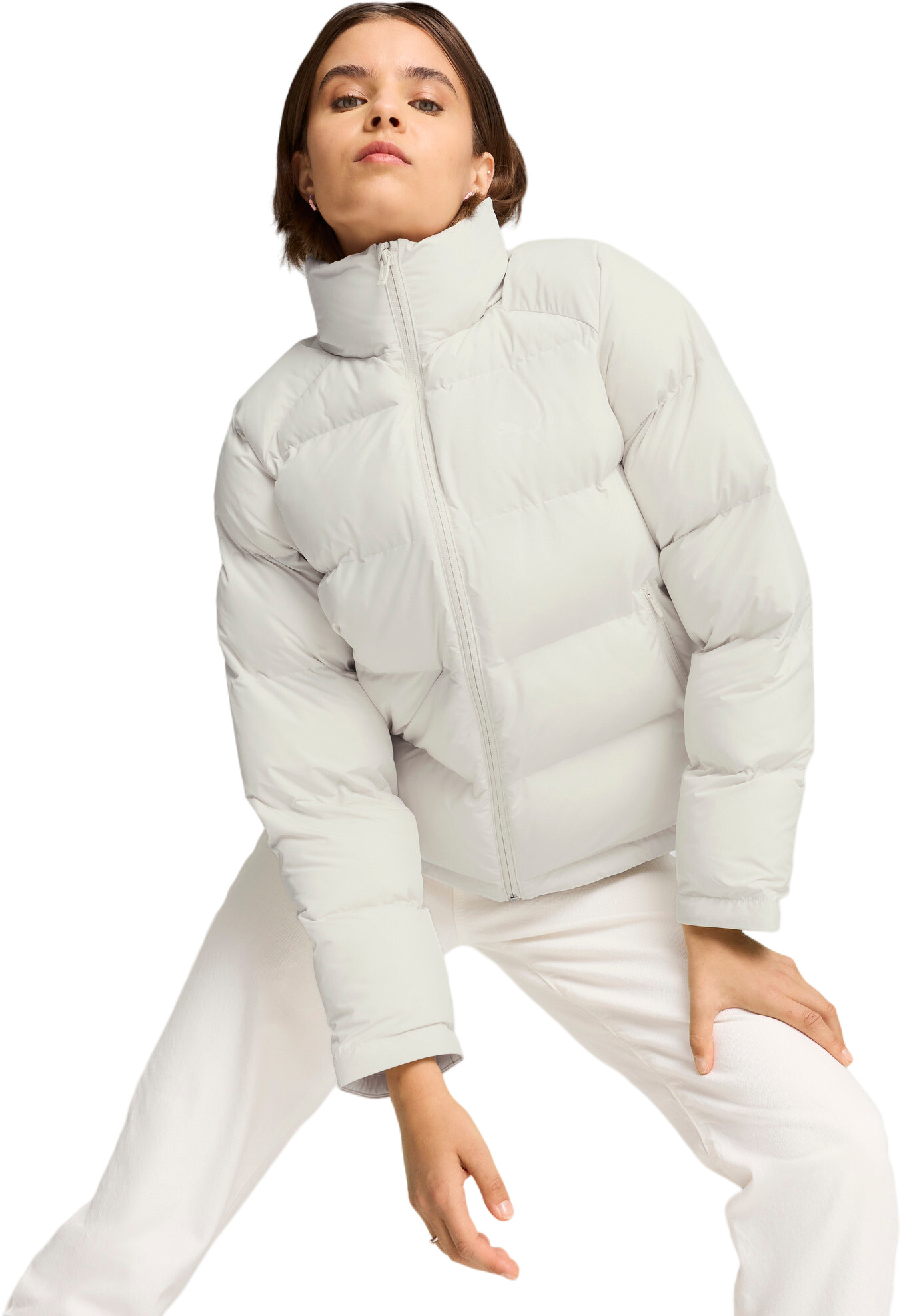 

Куртка женская PUMA MONO Jacket W белая M, Белый, MONO Jacket W
