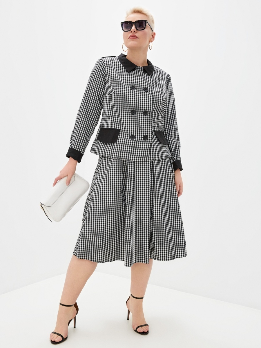 

Костюм женский AVEMOD БП3663 белый 44 RU, БП3663