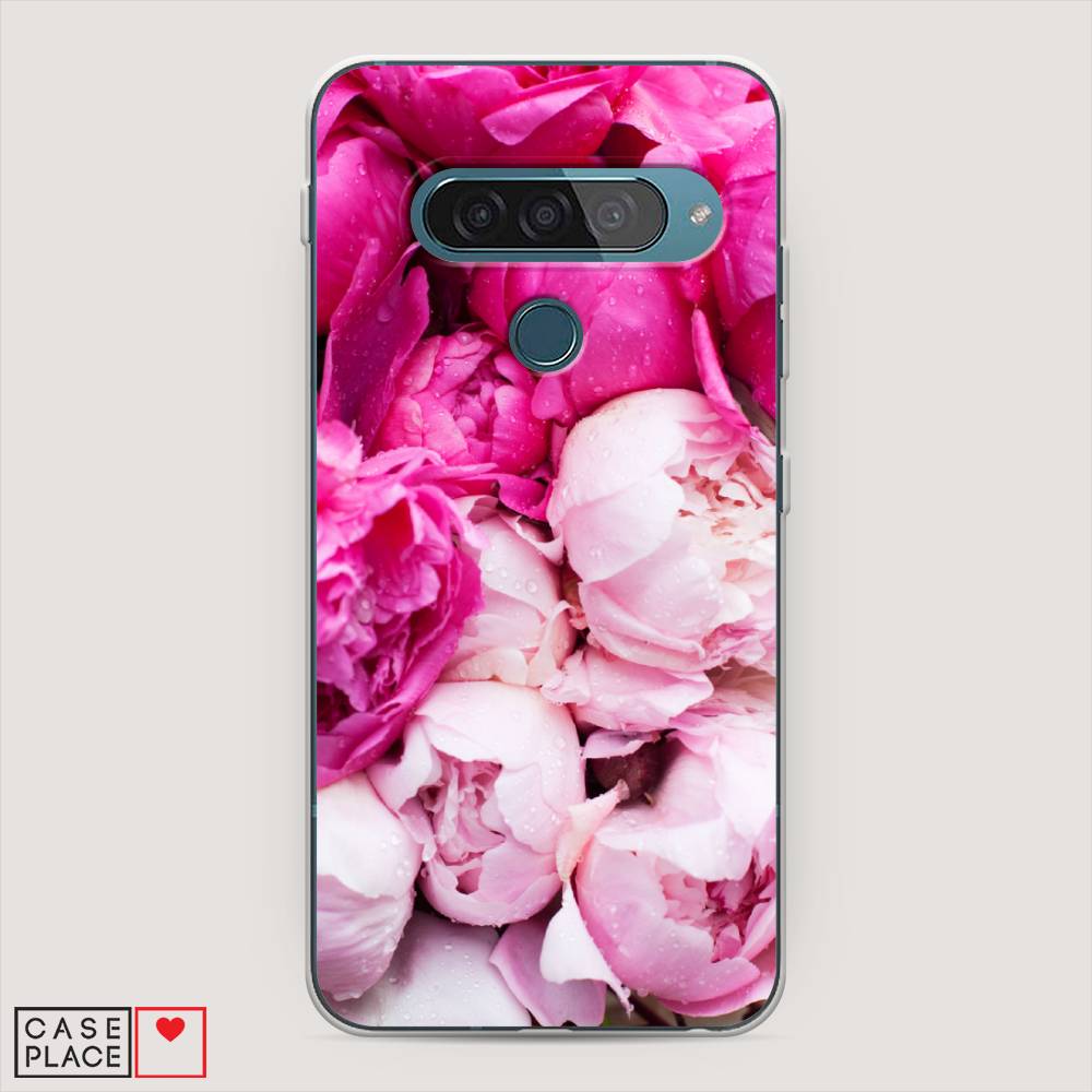 

Чехол Awog "Пионы розово-белые" для LG G8s ThinQ, 84050-8