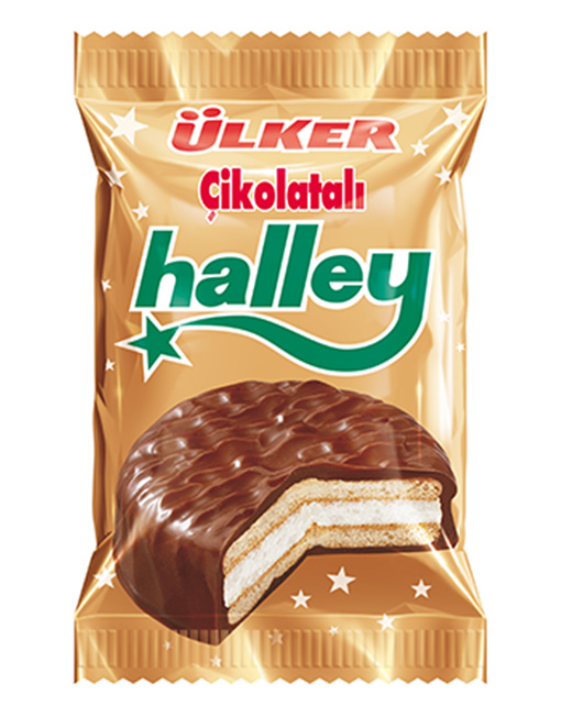 Печенье Ulker Halley кокосовое с маршмеллоу в шоколаде 30 г
