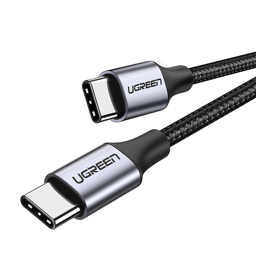 Кабель UGREEN US261 USB 2.0 1м серо-черный