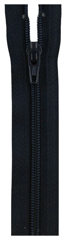 

Застежка-молния YKK 0561179/18, 058 темно-синий тип 3 (4,15мм), неразъемная, длина 18см