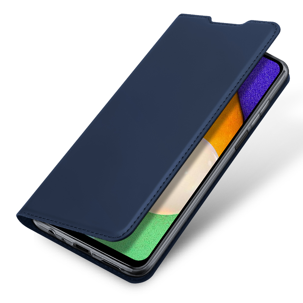 Чехол книжка Dux Ducis для Samsung Galaxy S22 Plus 5G, Skin Series синий