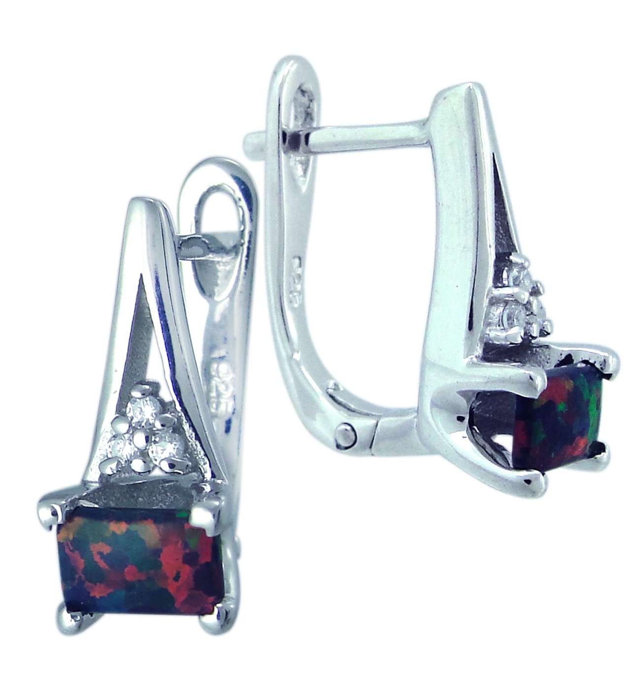 

Серьги из серебра с опалом Balex Jewellery 2405937652, 2405937652