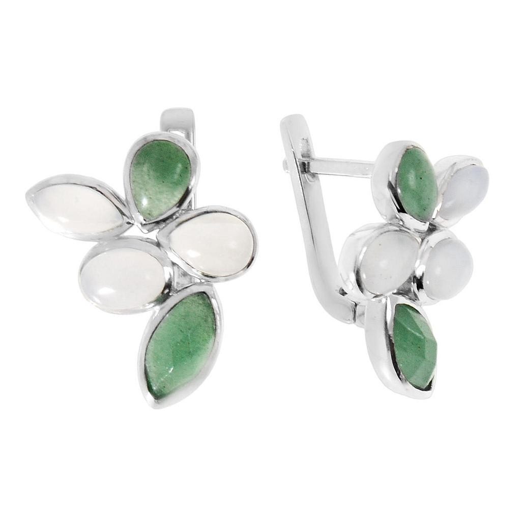 

Серьги из серебра с агатом Balex Jewellery 2430930088, 2430930088