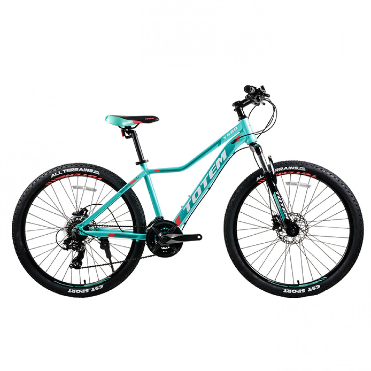 Велосипед Totem 680-L 2024 140-175 см голубой
