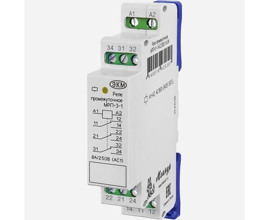 

Реле промежуточное МРП-3-1 ACDC230В УХЛ4 Меандр A8302-16936618