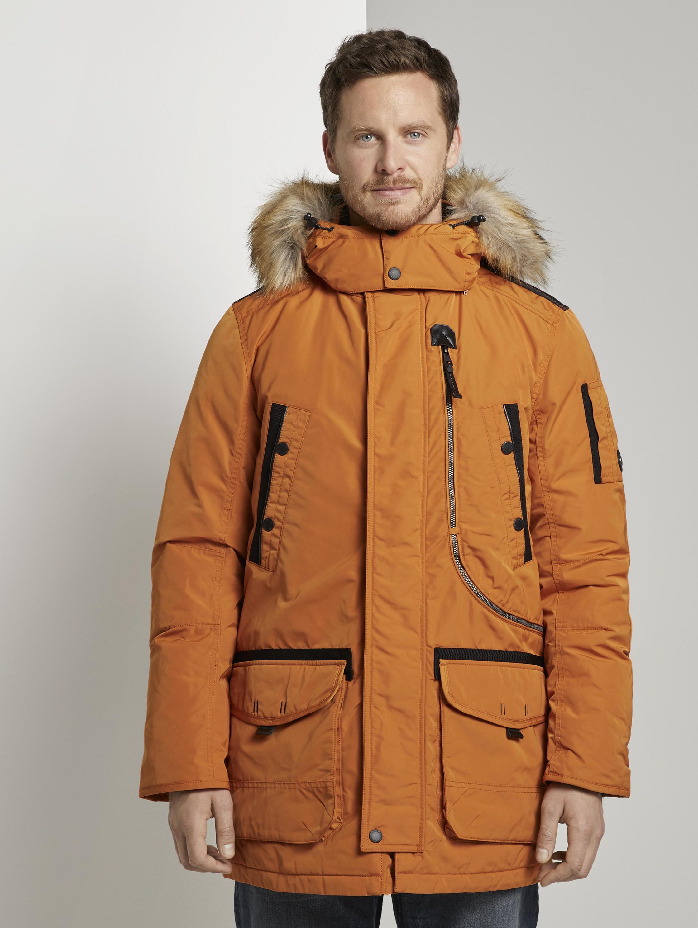 

Парка мужская TOM TAILOR 1020707 оранжевая XXL, 1020707