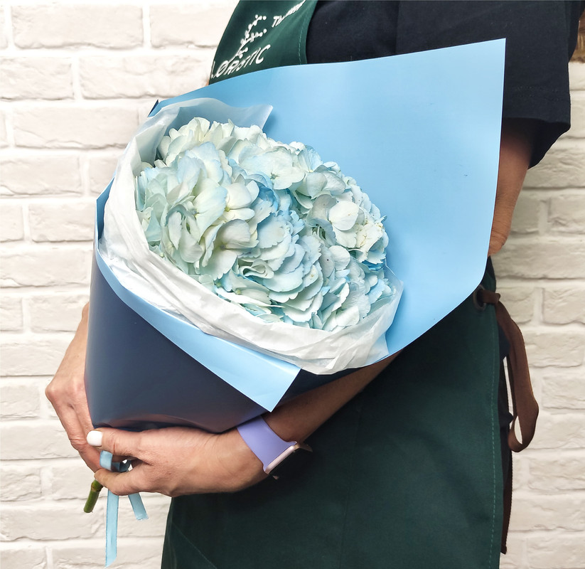 

Цветок Studio Floristic гортензия 40 см синий 3372