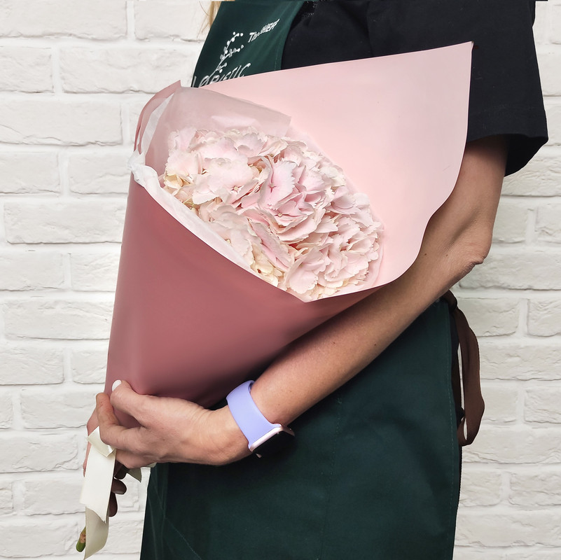 

Цветок Studio Floristic гортензия 40 см розовый 3271