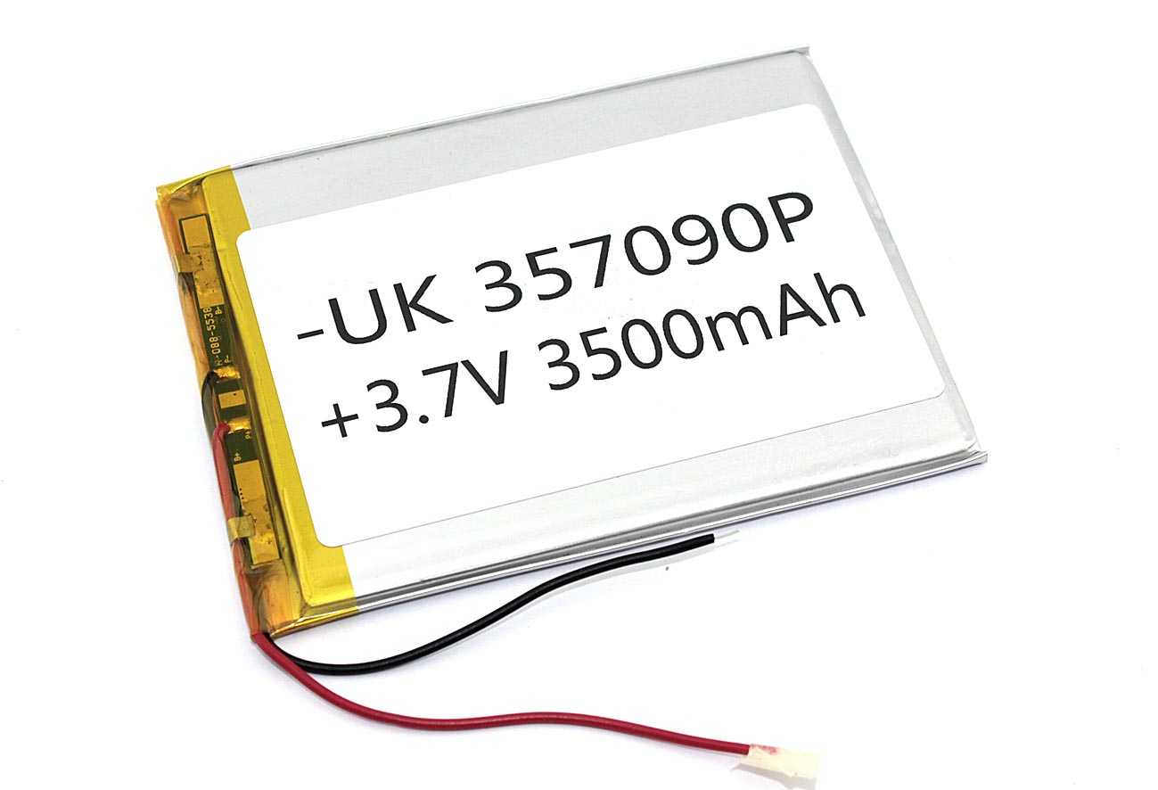 Аккумуляторная батарея OEM Li-Pol 3.5*70*90мм 2pin 3.7V/3500mAh