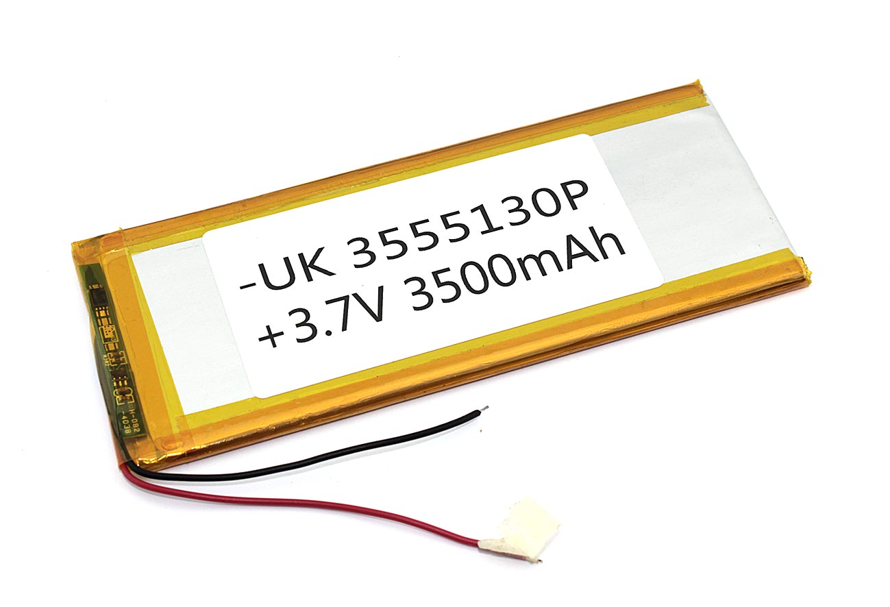 Аккумуляторная батарея OEM Li-Pol 3.5*55*130мм 2pin 3.7V/3500mAh