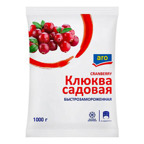 

Клюква Aro садовая замороженная 1 кг