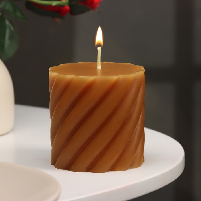 

Свеча Yueyan Candle витая Лаванда и цитрус, 7,5х7,5 см цилиндр ароматическая