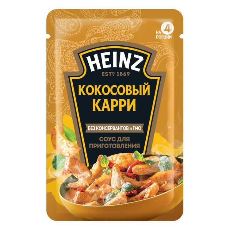 фото Соус heinz кокосовый карри 120 г