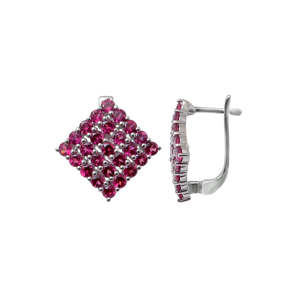 

Серьги из серебра с родолитом Balex Jewellery 2410931604, 2410931604