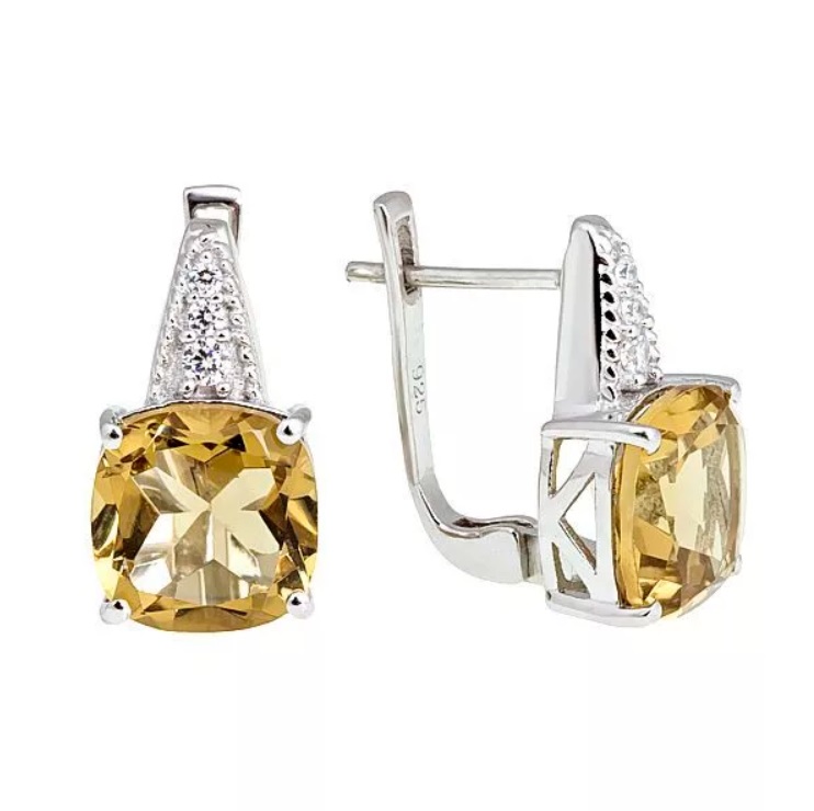 

Серьги из серебра с кварцем Balex Jewellery 2410931733, 2410931733