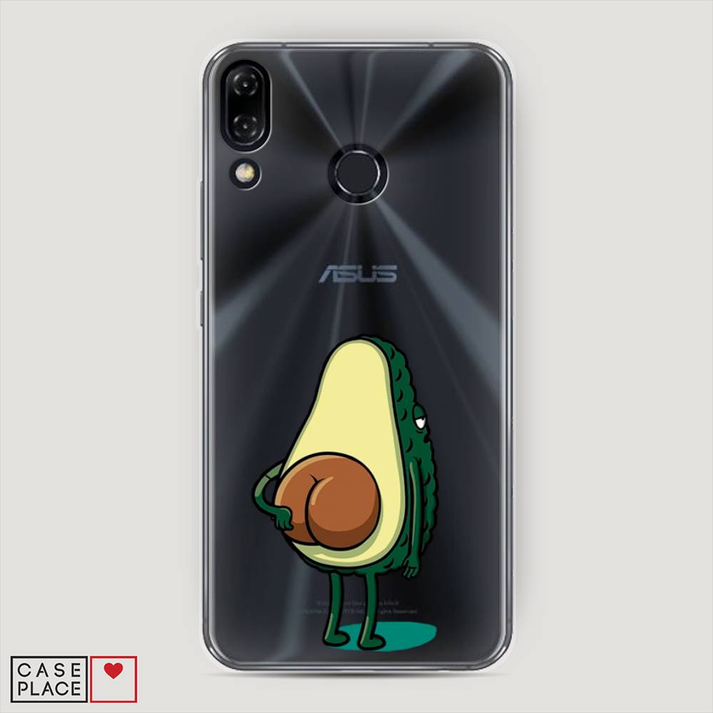 фото Чехол awog "попа авокадо" для asus zenfone 5z zs620kl