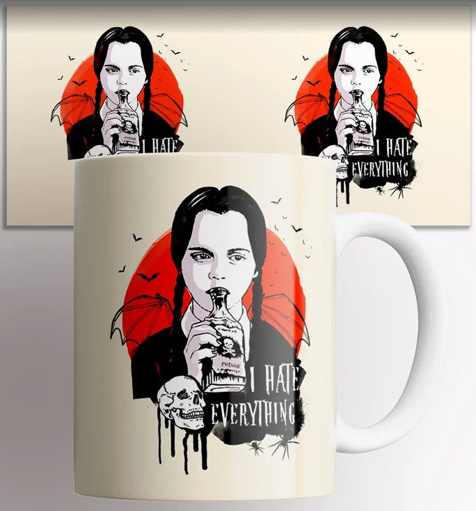 

Кружка с принтом уэнсдэй аддамс артсемейка аддамс 330 мл, Кружка Уэнсдэй Аддамс арт / Wednesday Addams / Семейка Аддамс / на подарок / с принтом 330 мл