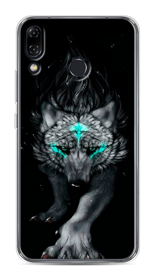 

Чехол Awog на Asus Zenfone 5Z ZS620KL "Волшебный волк", Черный;серый;синий, 43450-2